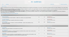 Desktop Screenshot of forumsociaux.com